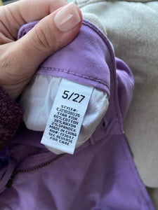 Purple Comfortable Skinny Jeans Size 5/27