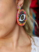 Load image into Gallery viewer, Nova Eye Colorful Earrings
