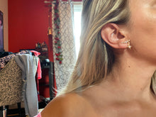 Load image into Gallery viewer, Grateful For the Glam Ear Climber Earrings
