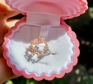 Mariposas Ring and Earrings Set